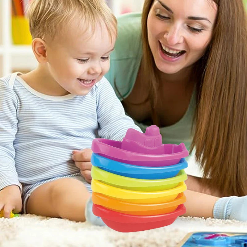 Colorful Stacking Cups