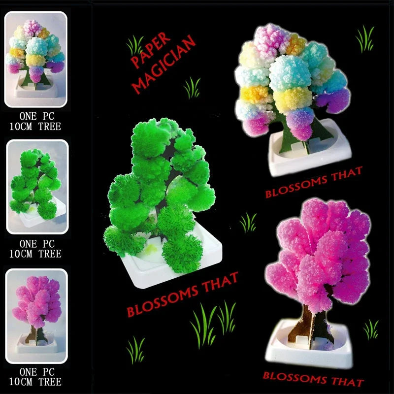 Paper Flowering Magic Tree